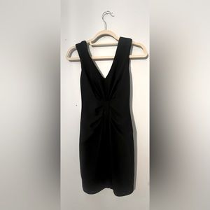 Black cocktail dress